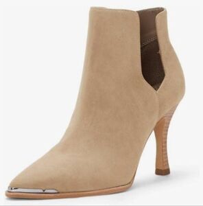 Beige Ankle Booties Vince Camuto Women's Frendin Cut-Out Boots NWOT